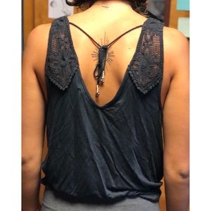 AEO Grey Tank